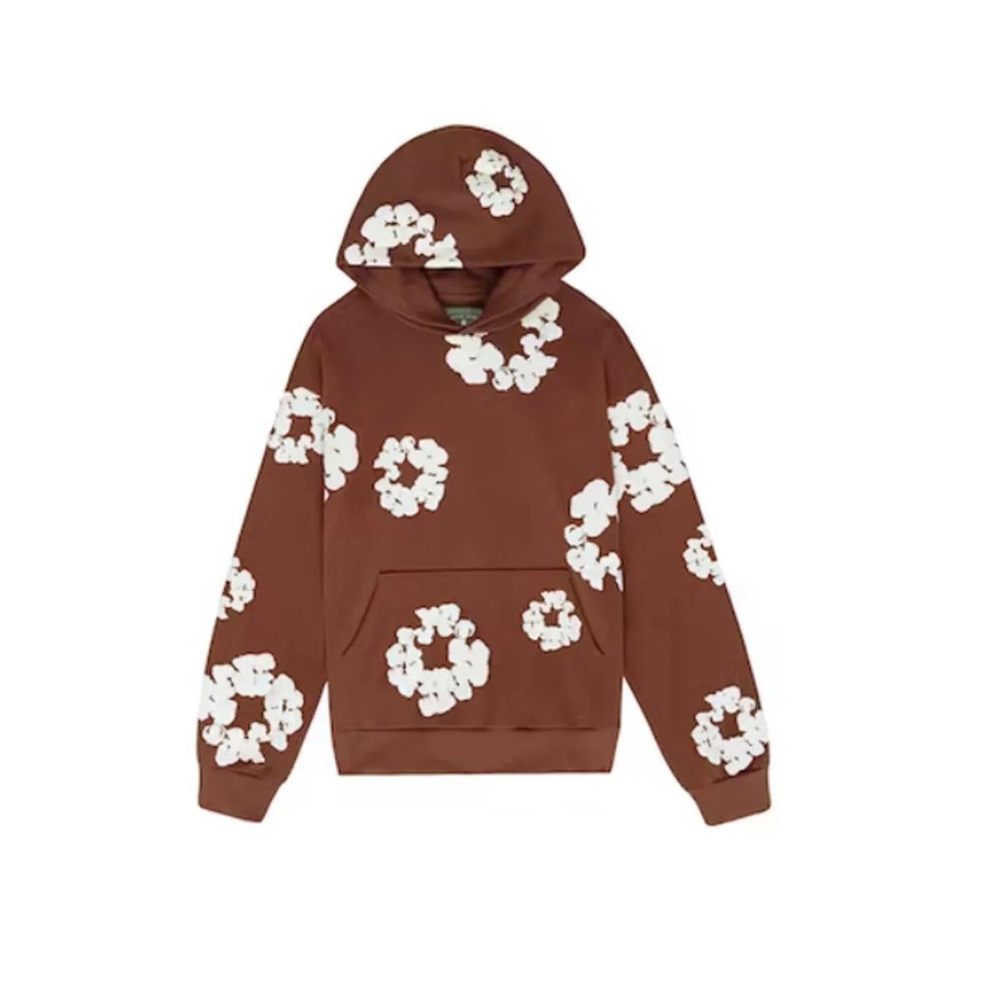 Autumn Winter Men'S Oversize Sweatshirt Plus Size Long Sleeve Hooded Sweatshirt Casual Y2k Drnim Tears Floral Print Sports Suit